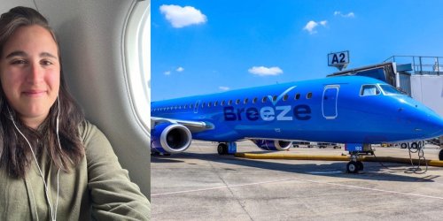 I flew on Breeze's Embraer 190 aircraft from Charleston to Hartford and the product proved that low-cost does not mean sacrificing comfort