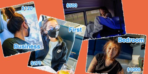 I've traveled in 4 types of Amtrak train cars, from business class to a private bedroom. Here's what each is like, and which offers the best deal.