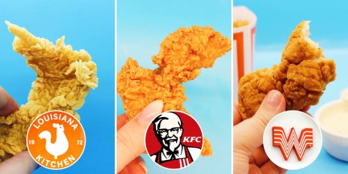 I ordered chicken tenders from 5 fast-food chains and the best were from the smallest chain