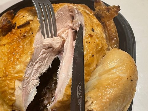 Read This Before Buying Rotisserie Chicken From The Grocery Store Again