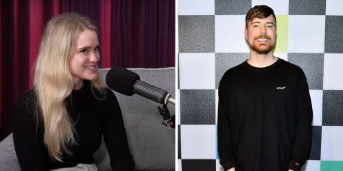 A streamer said dating the world's biggest YouTuber is 'like a movie,' saying she had to answer a pre-prepared list of questions when they first met