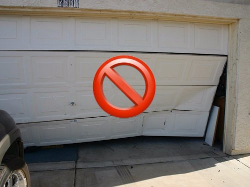 The maker of an internet-connected garage door disabled a customer's device over a bad review