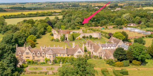 The Queen's cousin, Prince Richard, is selling his childhood home for $5.4 million, and there's an ancient ruined castle in the backyard