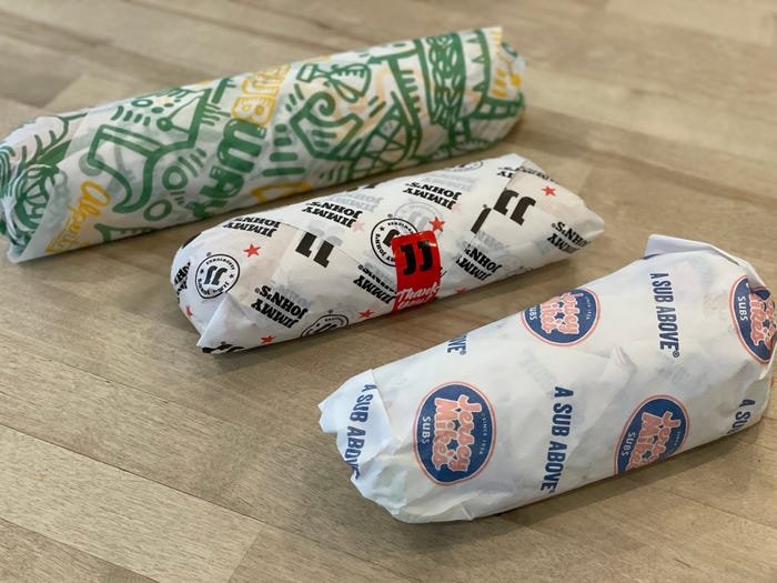 I Tried Roast-beef Sandwiches From Jimmy John's, Subway, And Jersey ...