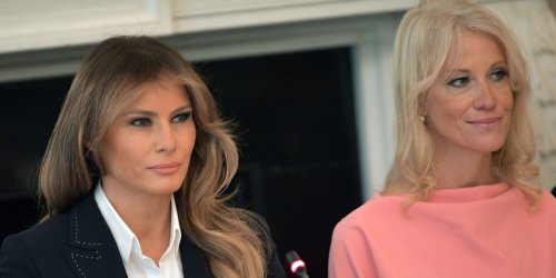 Melania Trump told Kellyanne Conway that 'we don't control our husbands' after George Conway continued to rip Trump on Twitter, book says