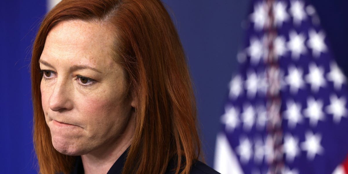 Psaki says 'it's not our role to assess or analyze the politics' of the Israel-Gaza violence