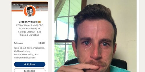 The startup CEO who went viral for crying about laying off two employees says 'a lot of good' has come from his LinkedIn post
