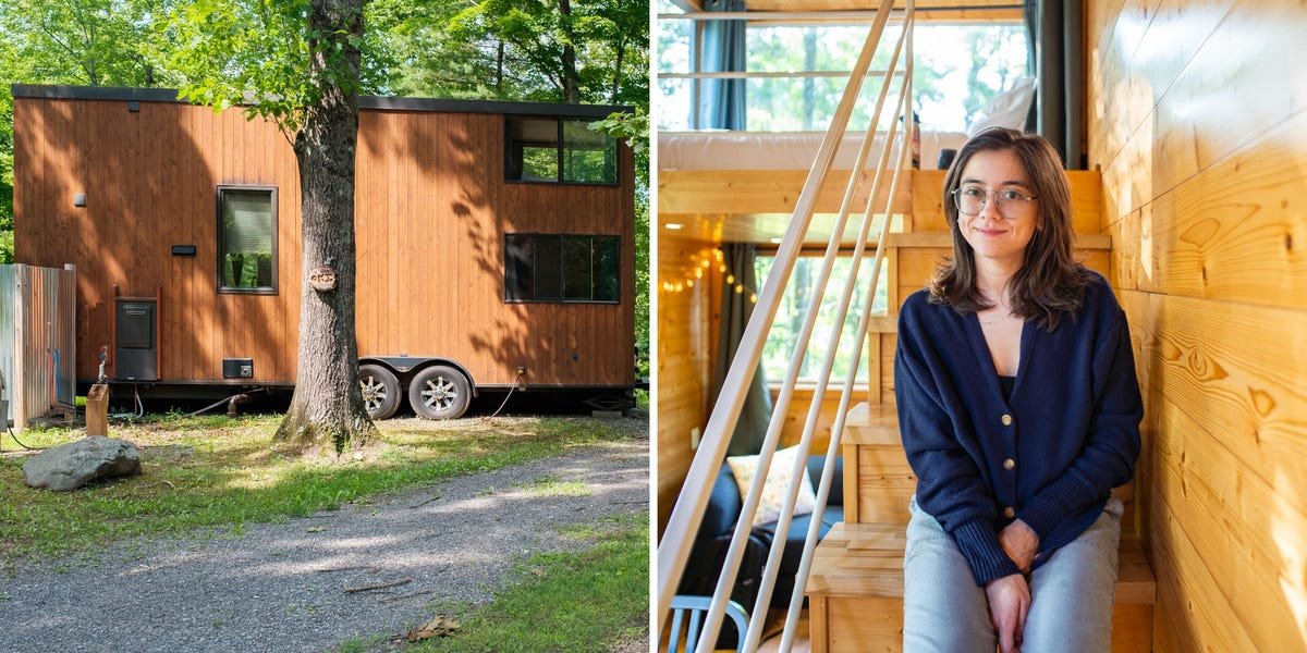 I spent 2 nights at a tiny home resort. My 260-square-foot house on wheels felt shockingly spacious.