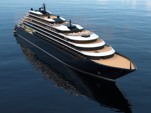 Ritz-Carlton's first-ever yacht — a luxury cruise ship for the '1% of global travelers' — is reportedly delayed and millions over budget. Here's a closer look at the planned design.