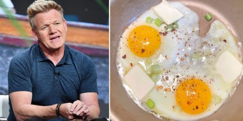 I tried Gordon Ramsay's easy hack for making the best eggs and my breakfast came out perfect