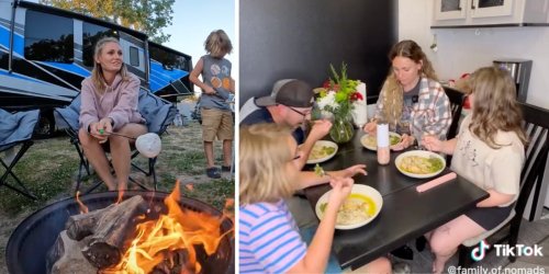 A family of 5 sold their home in South Carolina and moved into an RV to travel the country. Before they knew it, millions were following their journey.