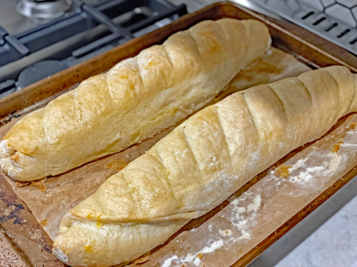 My family's been making easy, 4-ingredient baguettes for years, and I think everyone should know the recipe