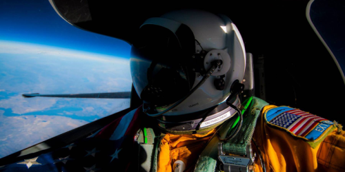 An Air Force pilot took a U-2 spy plane to the edge of space — and the photos are incredible