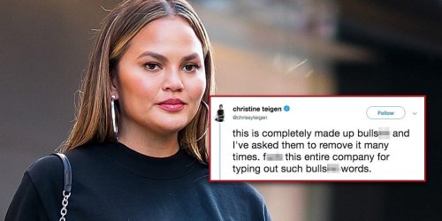 Chrissy Teigen slammed a weight-loss company for featuring her in what she said were 'fake celebrity endorsements'