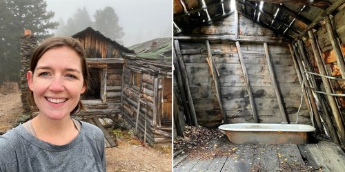 I hiked 8 miles to an eerie ghost town filled with crumbling homes and felt like I'd traveled back in time
