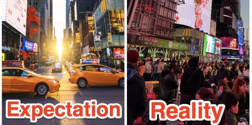 Disappointing photos show what it's really like to visit Times Square in New York City