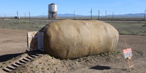 A giant (fake) potato in Idaho has been turned into an Airbnb, and you can rent it for $200 a night