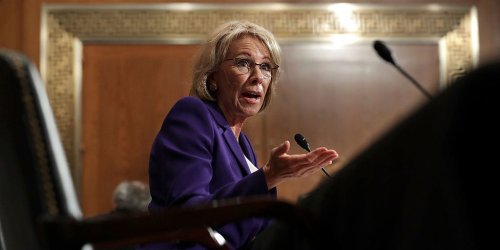 Betsy DeVos and former GOP lawmakers who helped construct versions of the legislation Biden is using to cancel student debt just told the Supreme Court his plan 'obviously violates' the law