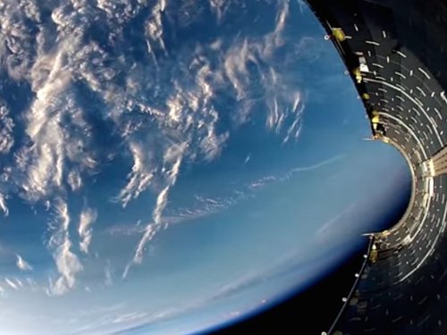 SpaceX strapped a GoPro inside a Falcon 9 rocket and captured this spectacular footage of Earth