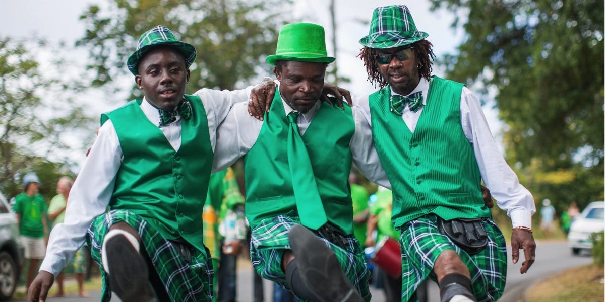 On St. Patrick's Day in 1768, enslaved people in the Caribbean planned an uprising hoping their Irish overseers would be too drunk to interfere