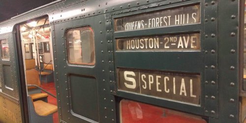 New York City has a secret subway line with antique cars — here's what it's like to ride it
