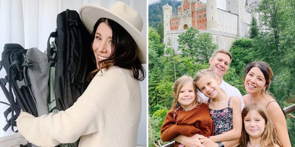 My family of 5 traveled around Europe for 30 days with 1 backpack each. Here are my 10 best packing tips.