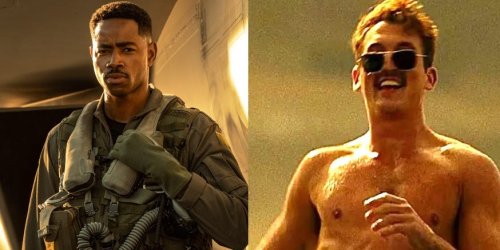 'Top Gun: Maverick' star Jay Ellis says he didn't mind not being in the shirtless beach scene because he was 'butt naked' on 'Insecure' for years