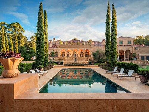 A newly built 27,000-square-foot chateau is on sale in Houston, Texas for $43 million