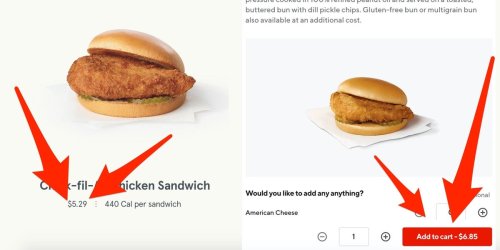 Chick-fil-A, McDonald's, and other fast-food giants quietly raise menu prices for delivery orders by more than 15%