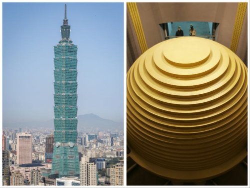 This 660-ton pendulum protects Taiwan's tallest skyscraper from earthquakes
