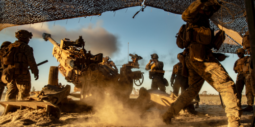 Here's what it looks like when US Marines put their biggest guns to the test