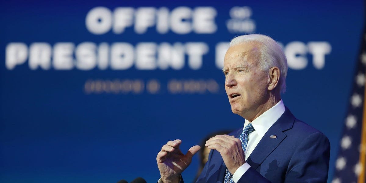 Joe Biden's stimulus plan would enact $400 weekly federal unemployment benefits through September 2021 — and it may continue beyond that date