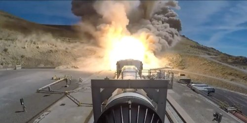 NASA just fired up the most powerful rocket booster ever built — a key part of its Space Launch System to return humans to the moon