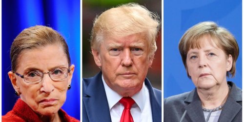 Trump referred to German Chancellor Angela Merkel as 'that bitch' and sarcastically prayed for God to 'watch over' Ruth Bader Ginsburg while she was sick