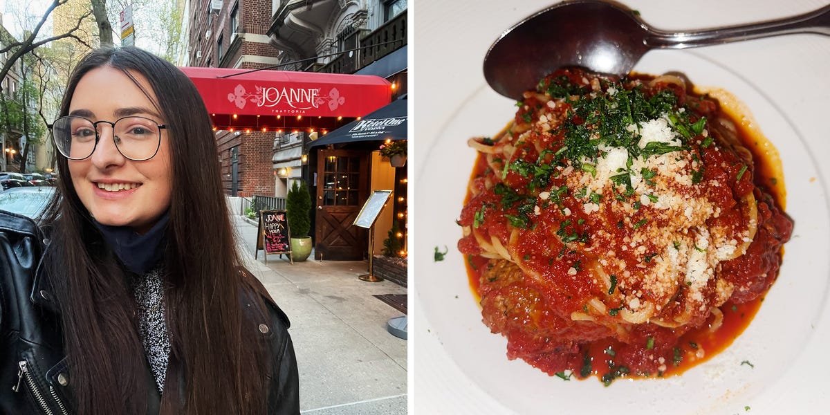 I visited Joanne Trattoria, Lady Gaga's family's restaurant, and had the best Italian meal I've ever eaten in New York City
