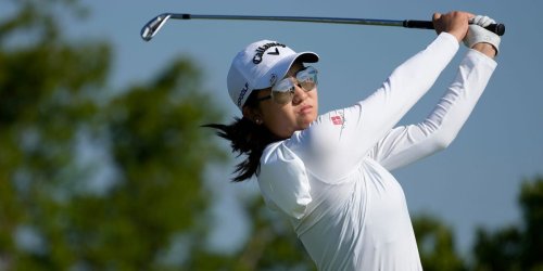 The Tiger Woods of women's golf is making her pro debut, and she's already off to a hot start