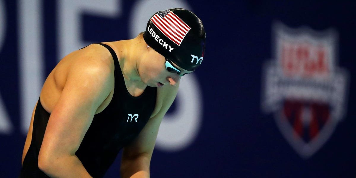 Katie Ledecky is ready to dominate the Tokyo Olympics after a year away from competition, glory, and her loved ones