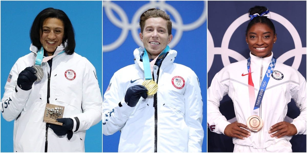 The most famous Olympian from every state