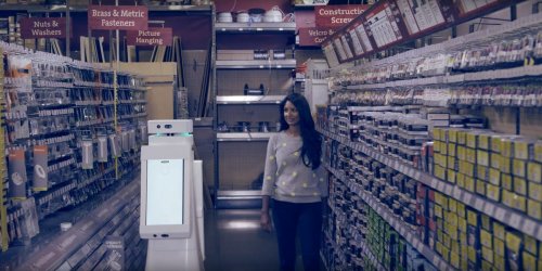 Lowe's has a robot that speaks 7 languages and can help customers find anything in the warehouse