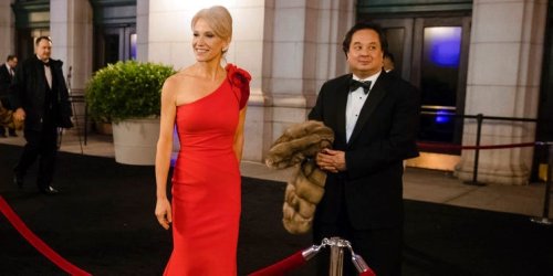 Kellyanne Conway says she didn't object to her husband George Conway's change of heart about Trump, but was puzzled by his vocal and 'aggressive' dissent