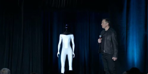 Elon Musk unveils 'Tesla Bot,' a humanoid robot that would be made from Tesla's self-driving AI