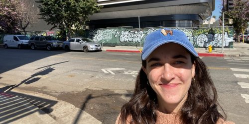 I visited the site of Tesla's LA diner before it opened. The building is already changing Hollywood's horizon.