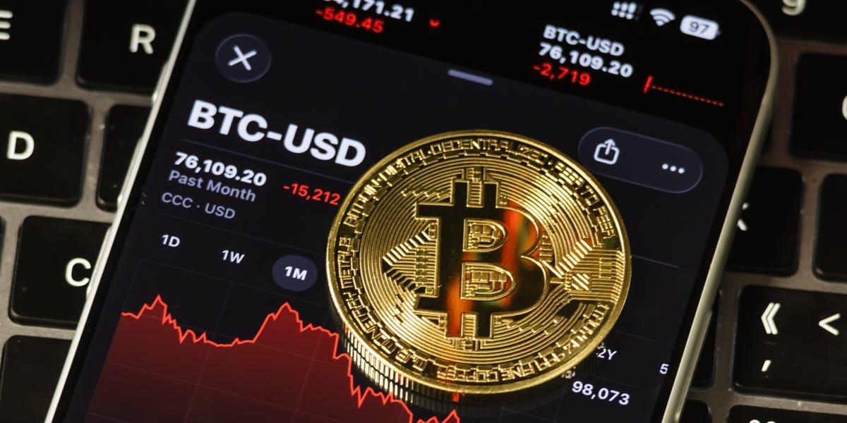 Bitcoin is in 'full capitulation mode' as the token tumbles below $64,000