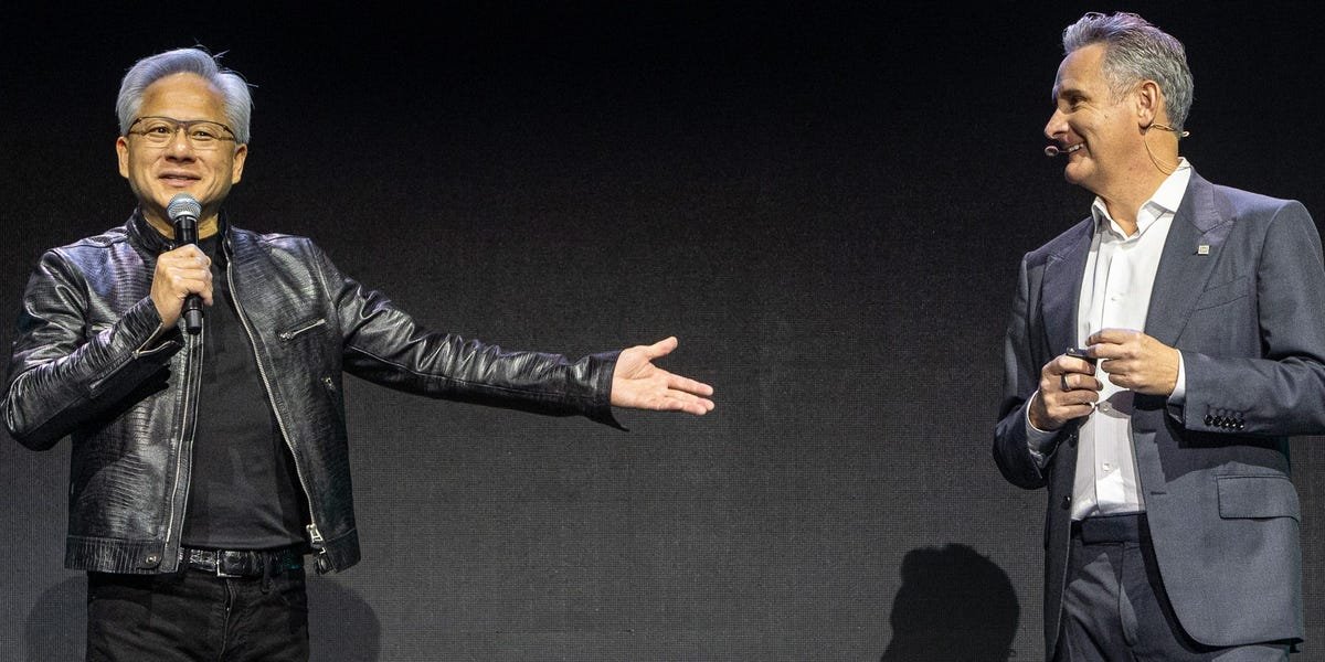 Jensen Huang called a California chipmaker the 'next trillion-dollar company,' and its shares spiked 20%