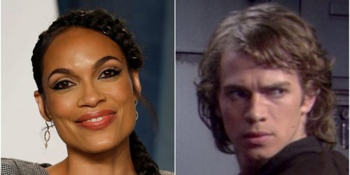 'Star Wars' producers made Rosario Dawson take down a post about Hayden Christensen's role in 'Ahsoka'