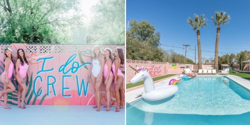 A couple spent $75,000 to transform a Scottsdale home into the perfect Airbnb for bachelorette parties. Take a look inside.
