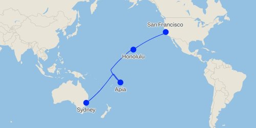 United passengers endured a double diversion and a 28-hour journey over the Pacific