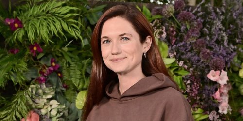 'Harry Potter' star Bonnie Wright got married in a 100-year-old wedding dress that was completely see-through when she first tried it on