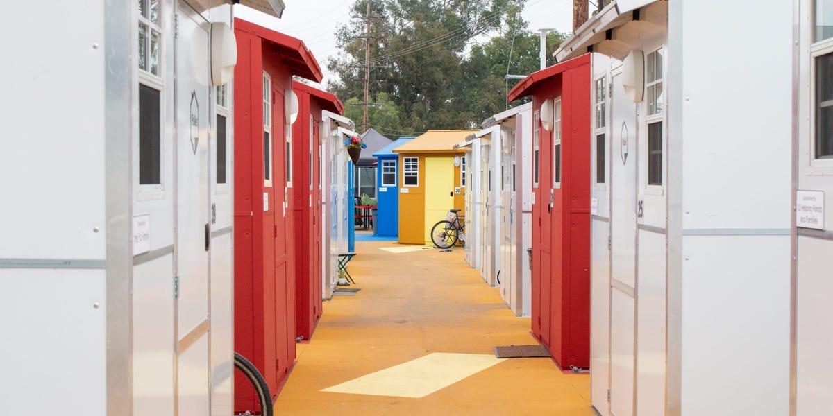 California will spend $30 million to build 1,200 tiny homes to combat the state's homelessness crisis — here's what they could look like