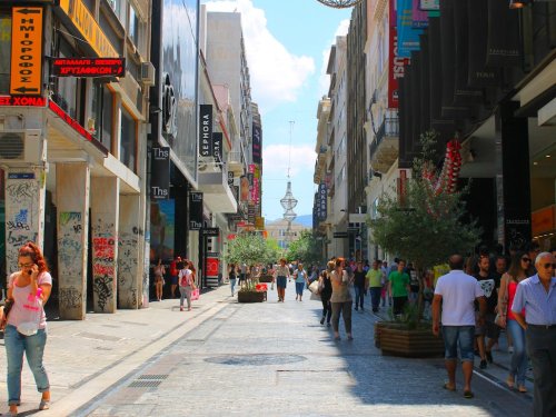 This shopping street in Greece used to be the 10th most expensive in the world — take a look at it now